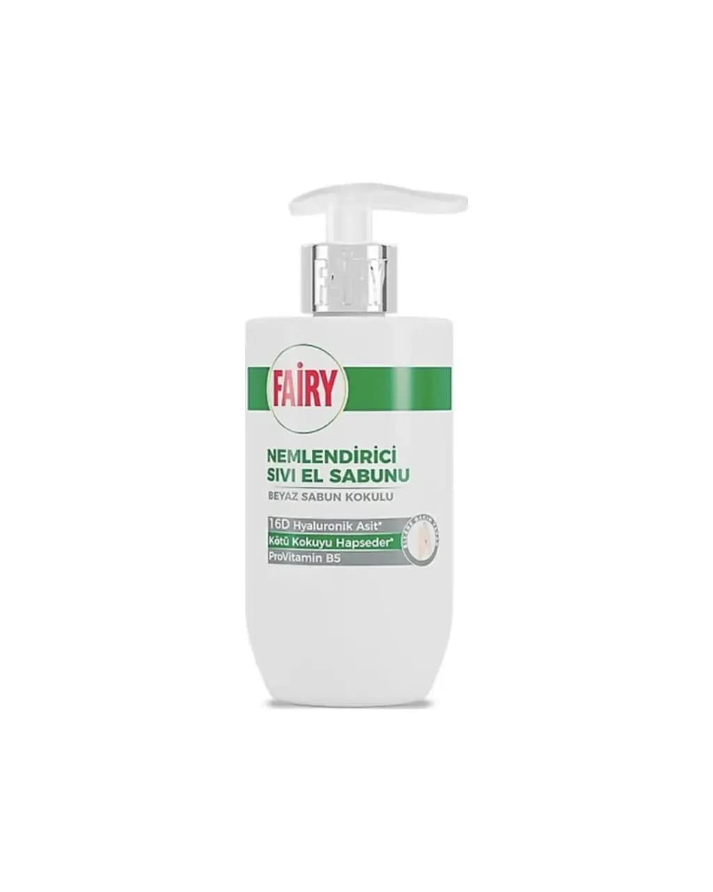 مایع دستشویی مرطوب کننده فیری Fairy با رایحه صابون سفید، 750 میلیلیتر