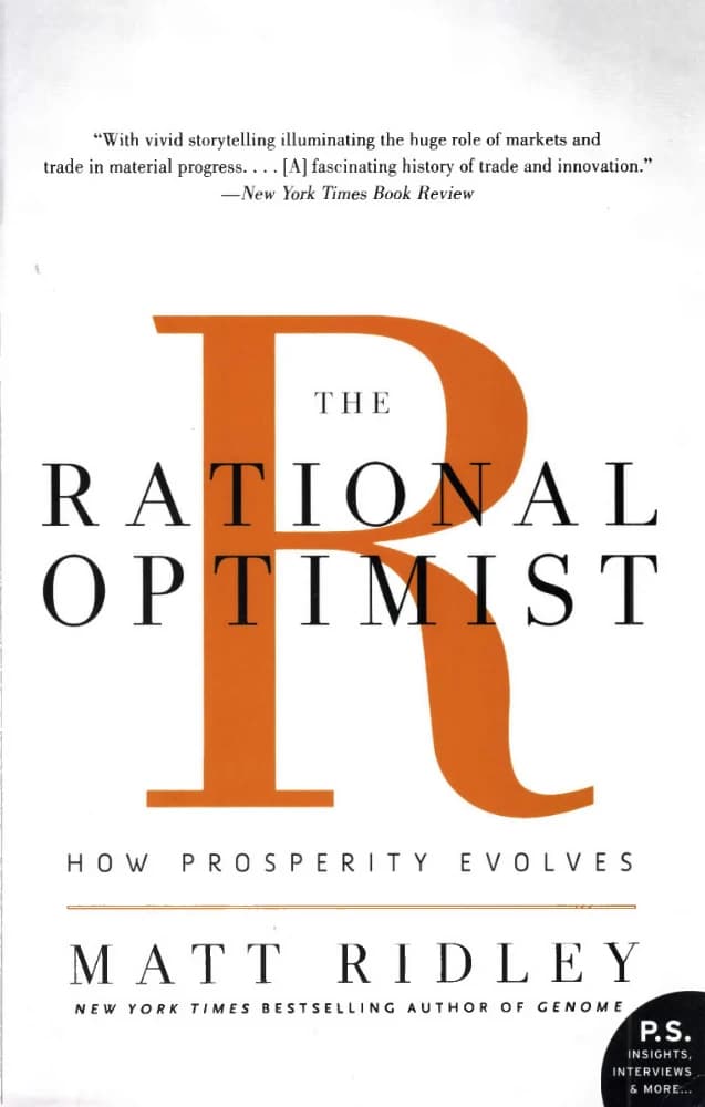 کتاب The Rational Optimist (خوشبین منطقی) نسخه انگلیسی PDF | مت ریدلی — تصویر ۳
