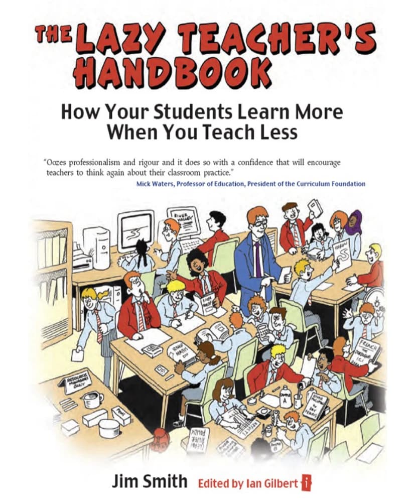 کتاب The Lazy Teacher’s Handbook (راهنمای معلم تنبل) نسخه انگلیسی PDF | جیم اسمیت