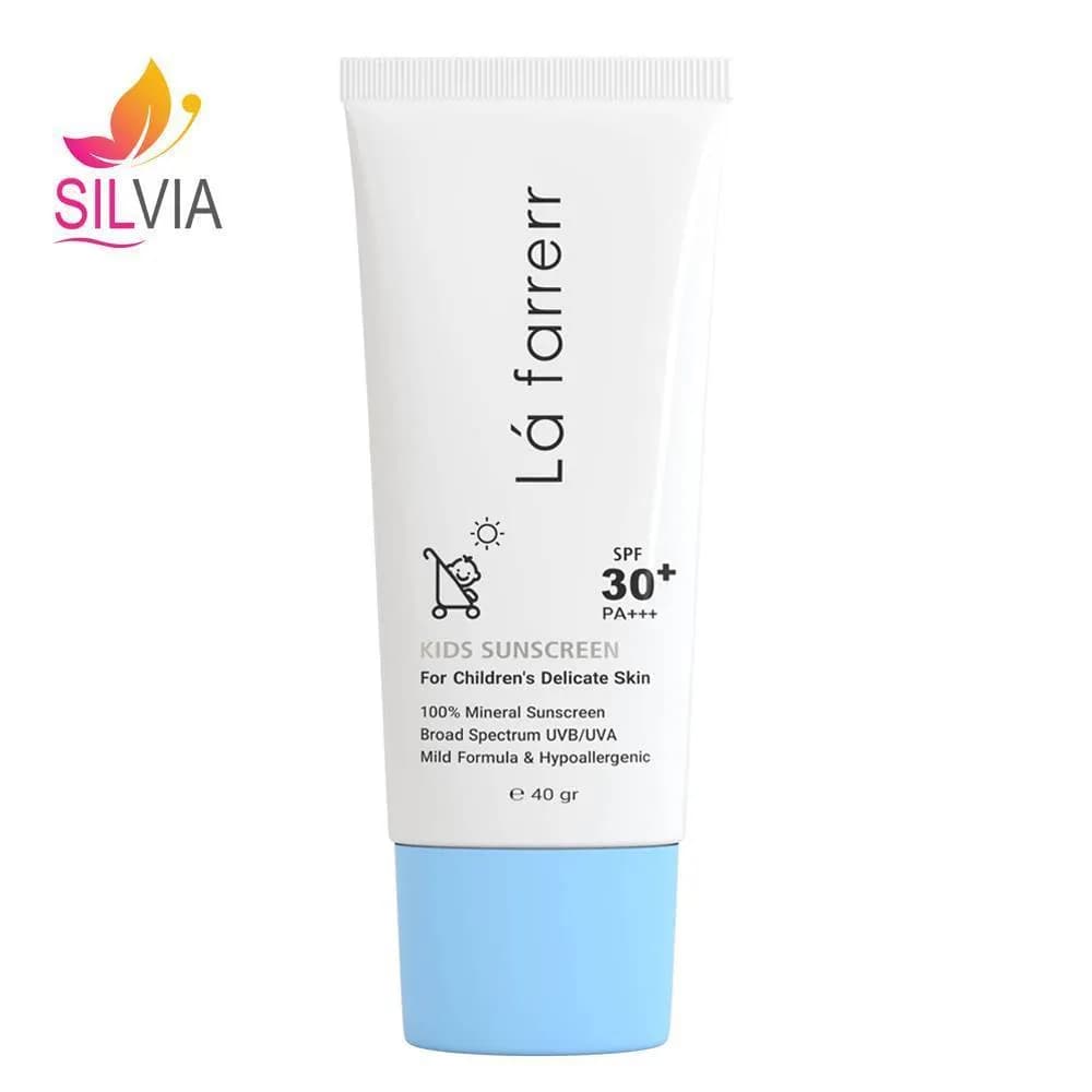 کرم ضد آفتاب مینرال پوست حساس و ظریف کودکان پسرانه SPF30 لافارر 40 میل — تصویر ۴
