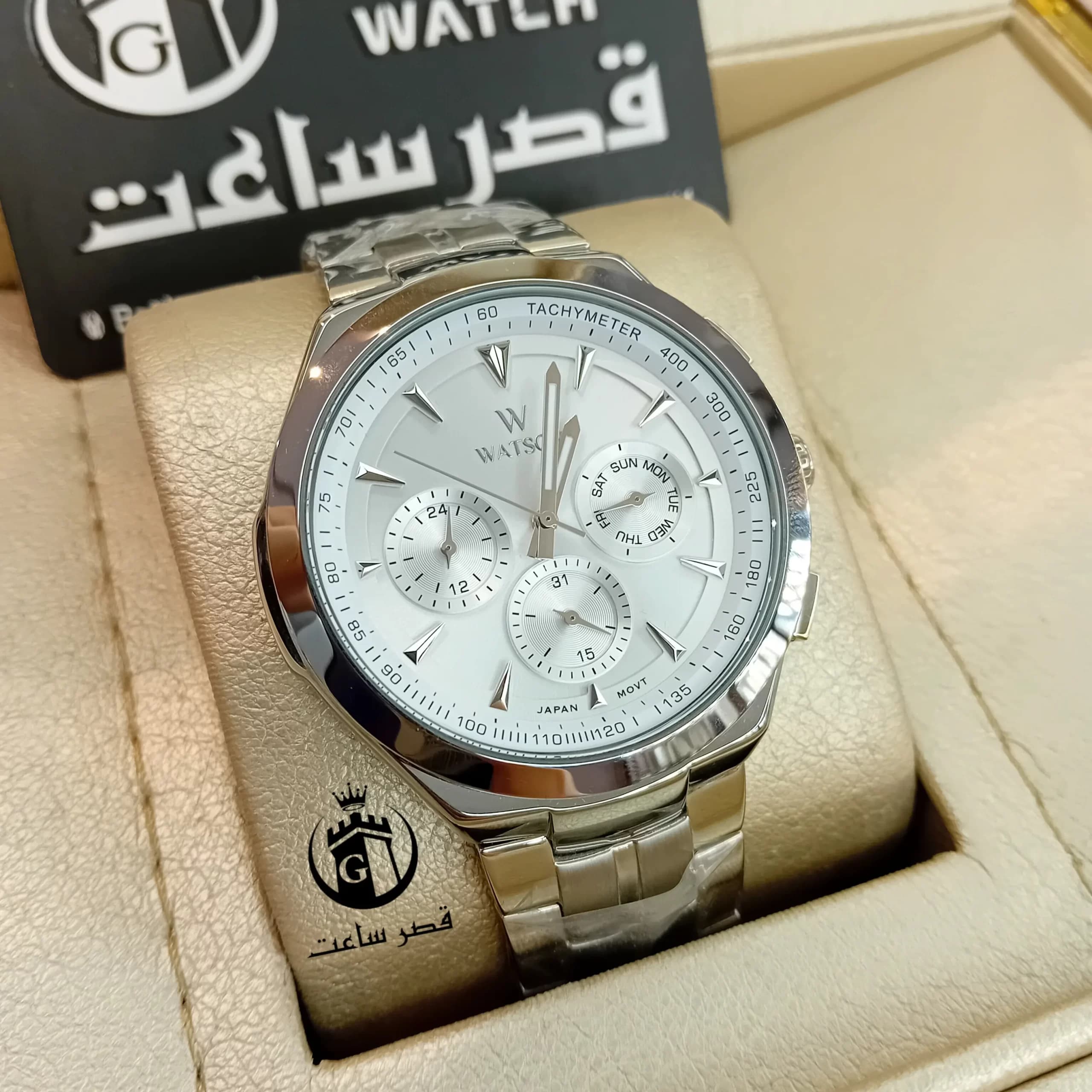 ساعت واتسون مردانه W 1139G در 5 رنگ — تصویر ۵