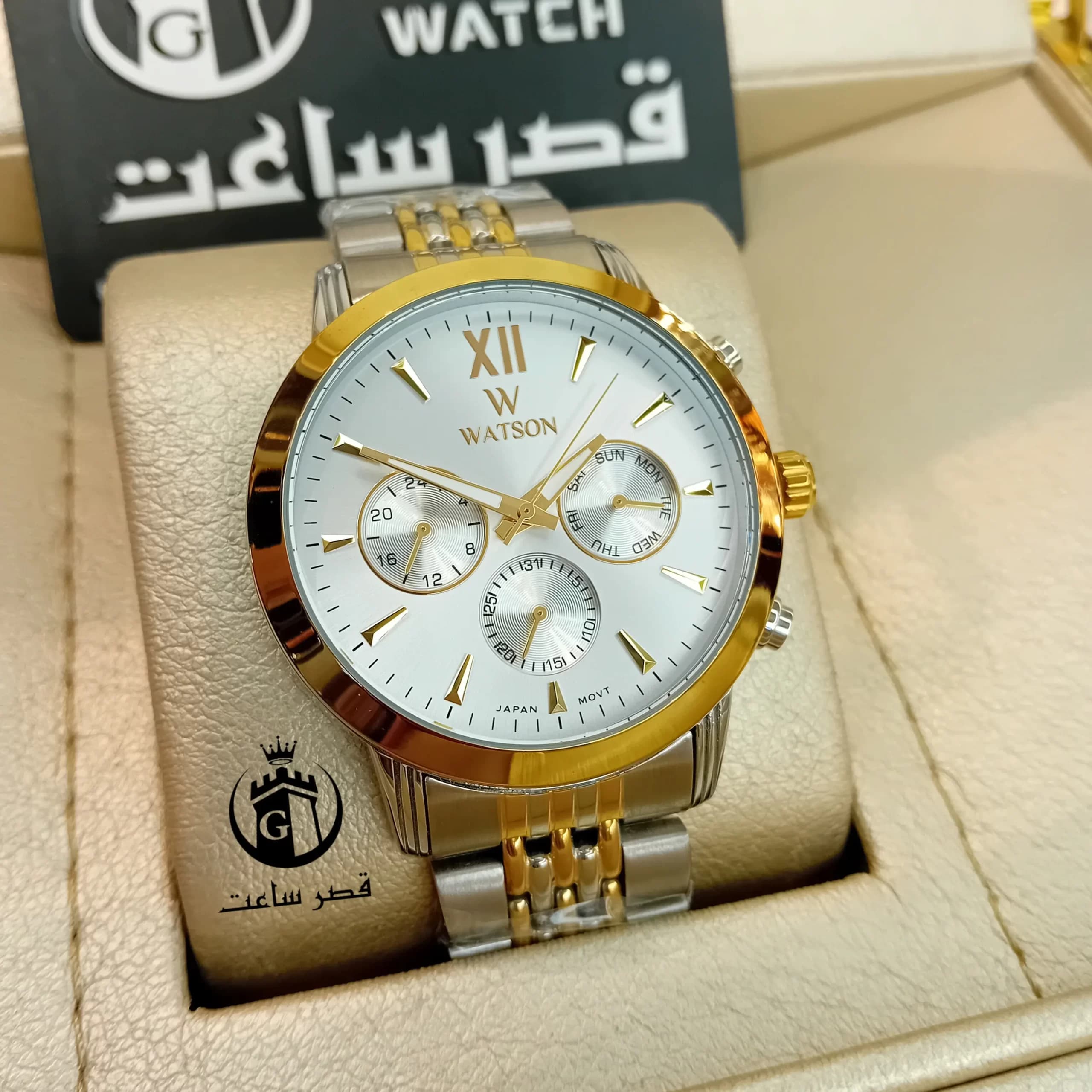 ساعت واتسون مردانه W 1122G در 3 رنگ — تصویر ۴