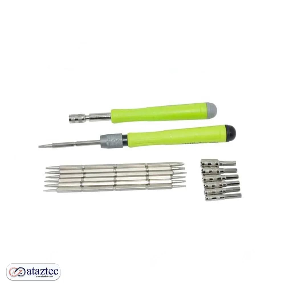 پیچ گوشتی چند منظوره مغناطیسی تعمیرات الکترونیکی مدل KS-8116B — تصویر ۳