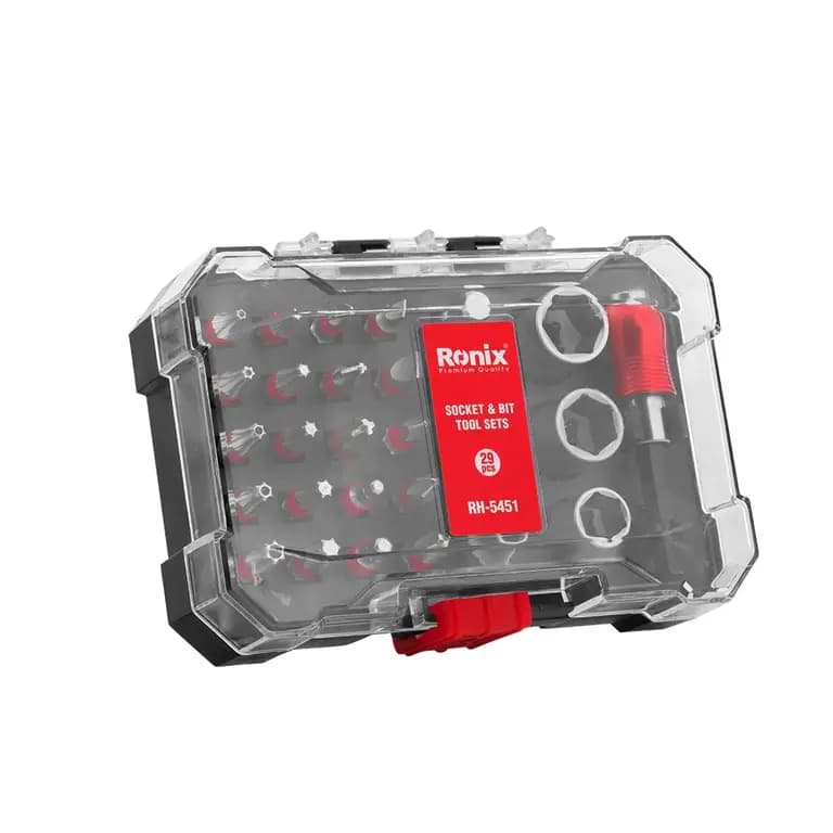 ست سری پیچ گوشتی و سری بکس رونیکس RH-5451 — تصویر ۴