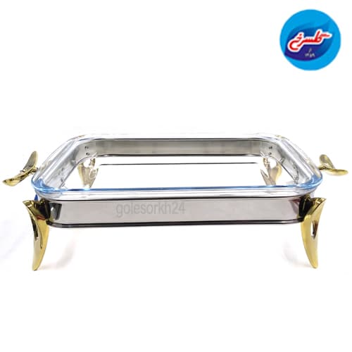 سوفله UN مستطیل قایق بزرگ طلایی مدل 3849 — تصویر ۲