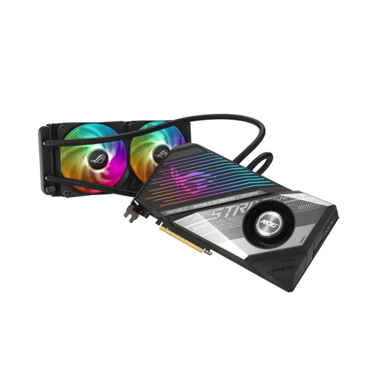 کارت گرافیک ایسوس با خنک کننده آبی ASUS ROG STRIX LC RX 6900 XT O16G GAMING — تصویر ۶