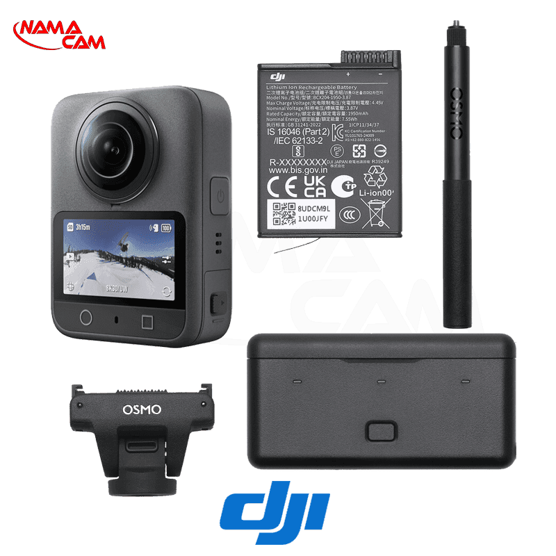 دوربین DJI Osmo 360 پک ادونچر کمبو – DJI Osmo 360 Adventure Combo