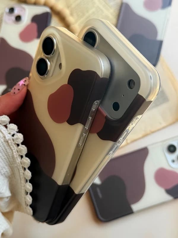 قاب ژله ای طرح Brown Marble گوشی آیفون 17 پرومکس — تصویر ۸
