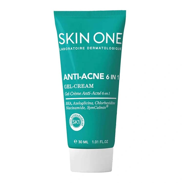 ژل کرم ضد جوش Skin One مدل Anti Acne 6 in 1 حجم 30 میلی لیتر