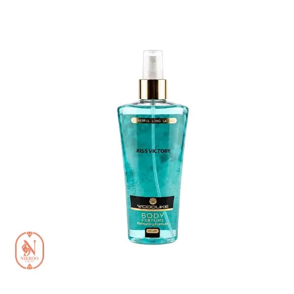 بادی اسپلش زنانه وودلایک مدل کیس ویکتوری حجم 250 میلی لیتر