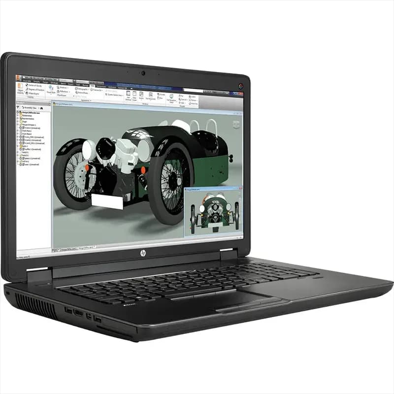 لپ تاپ استوک HP مدل ZBook 17 G2 (i7-4700MQ) — تصویر ۳