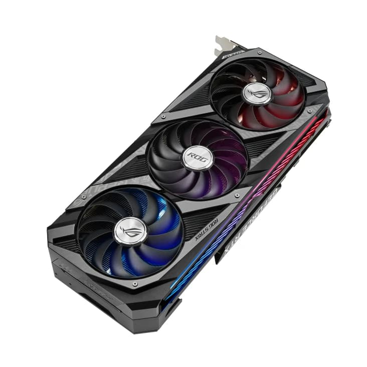 کارت گرافیک ایسوس ROG STRIX RTX 3060 TI ظرفیت ۸ گیگابایت GDDR6 استوک — تصویر ۳