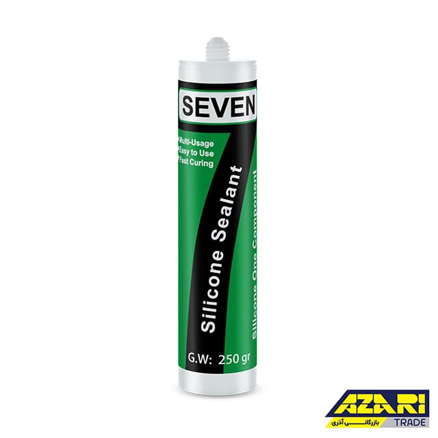 چسب سیلیکون سون SEVEN شفاف 280 گرم