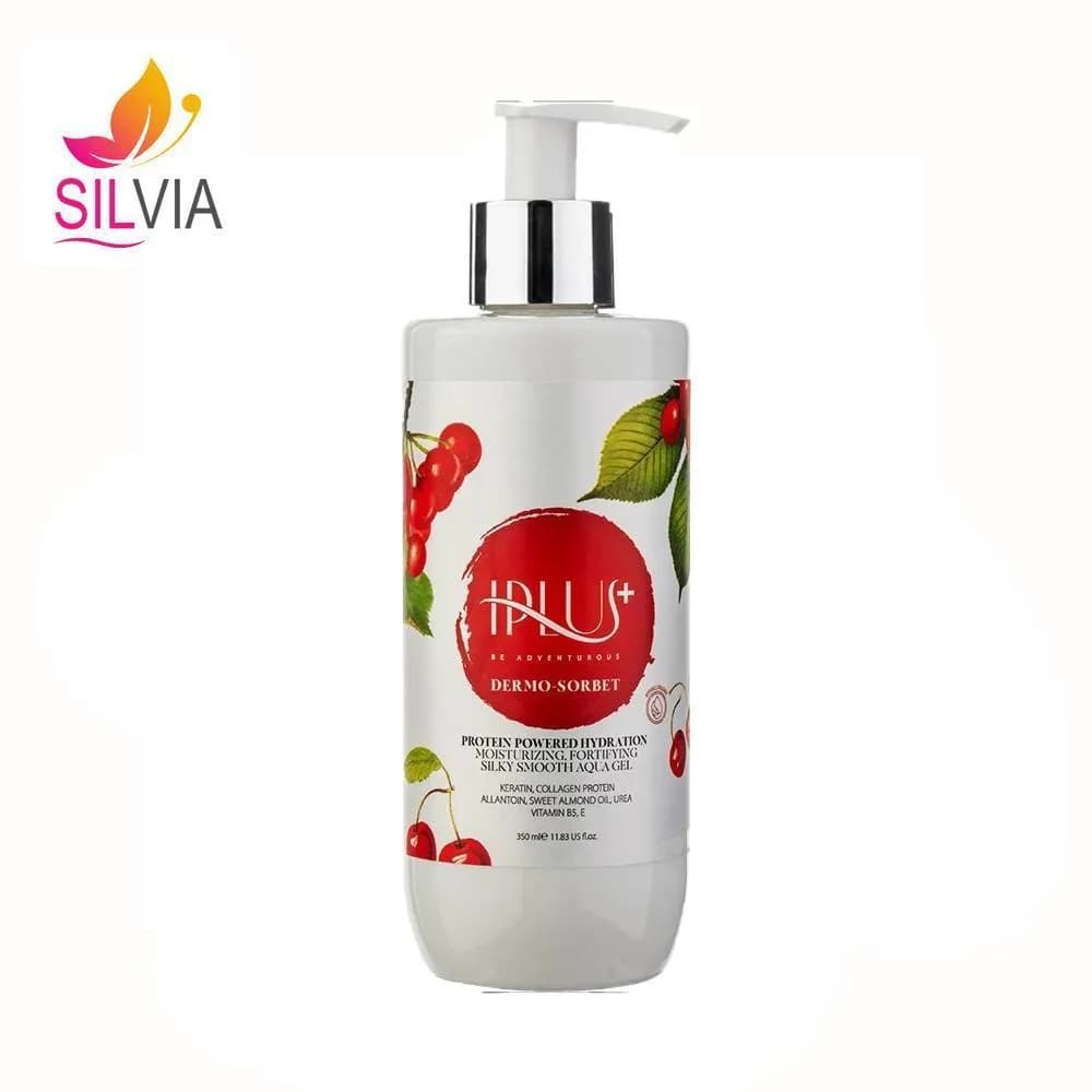 ژل آبرسان،نرم کننده و تقویت کننده پوست حاوی کراتین و کلاژن آی پلاس 350 گرم — تصویر ۳