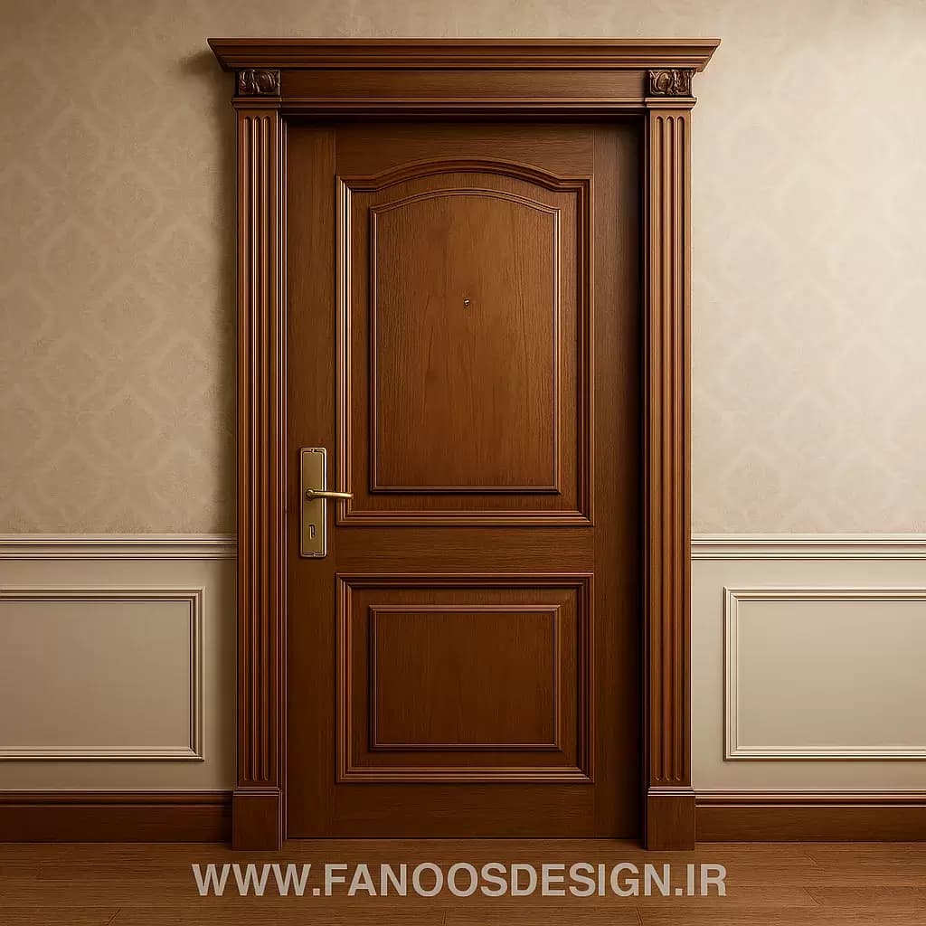 درب اتاق هتل کلاسیک — تصویر ۲