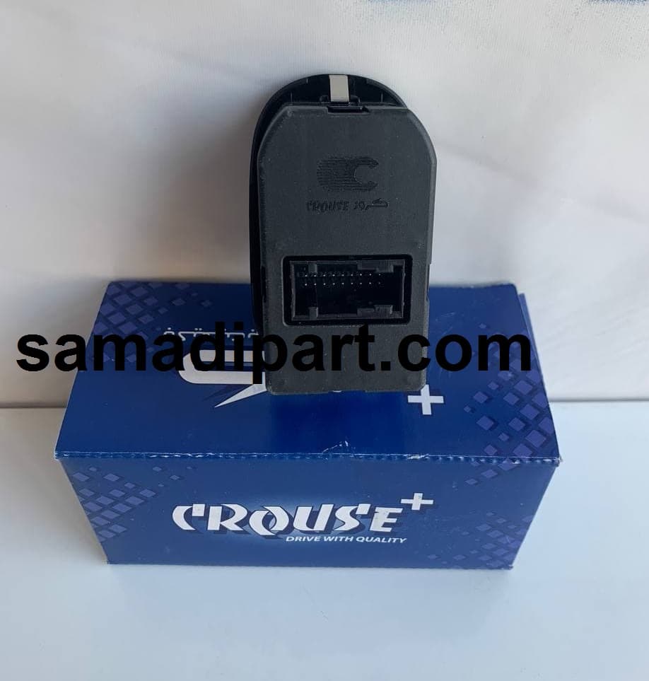 کلید شیشه بالابر جلو و تنظیم آینه برقی 206 تیپ 5 تک سوکت کروز (CR33061201) — تصویر ۴