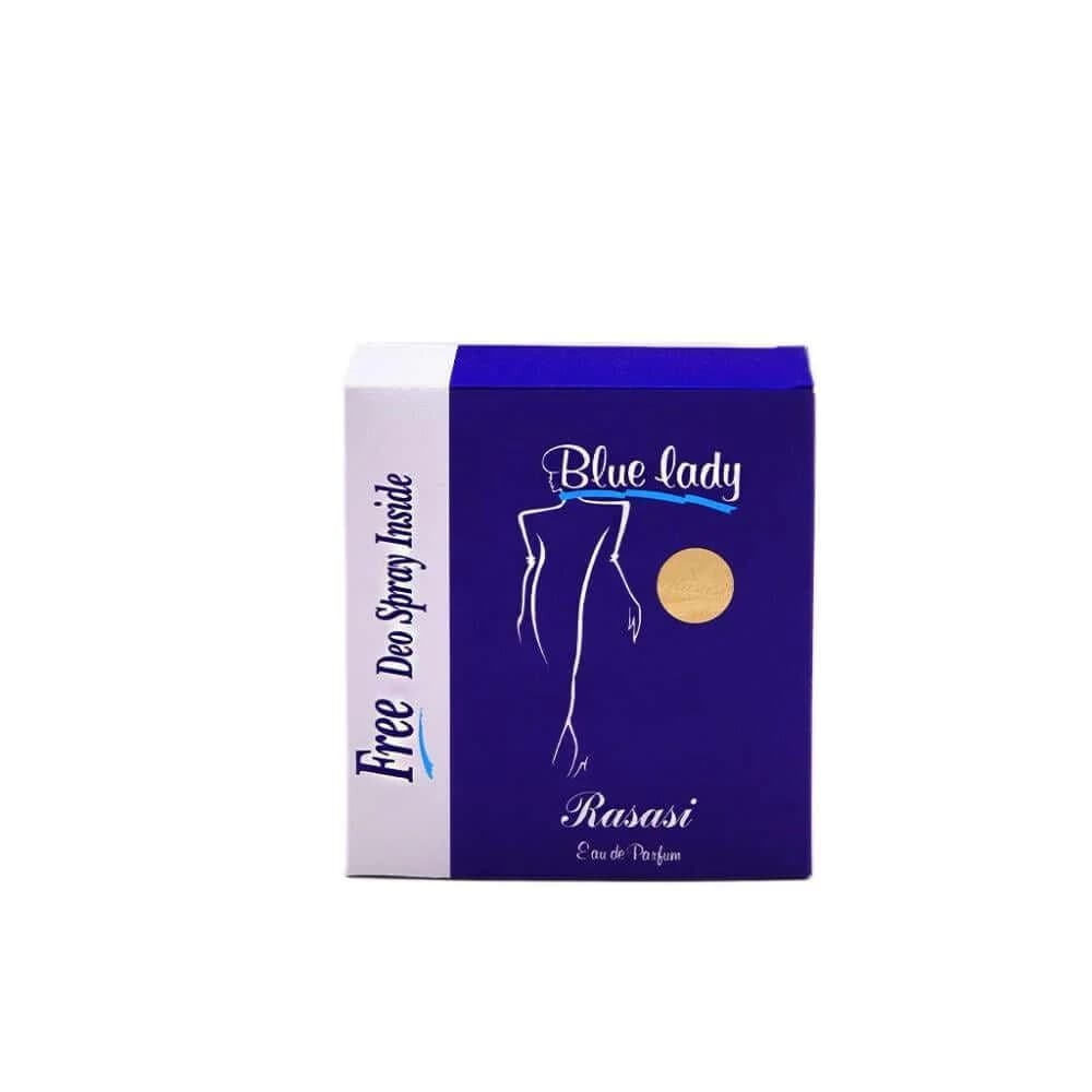 ادکلن Rasasi Blue Lady Gift Set | رصاصی بلو لیدی — تصویر ۳