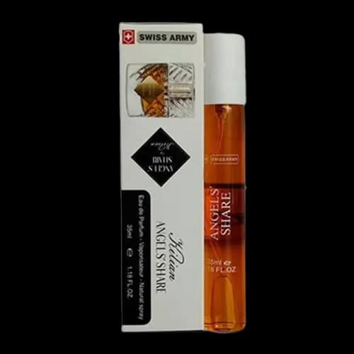 عطر و ادکلن جیبی سوئیس آرمی (سوئیس آرمه) بای کیلیان آنجلز شیر ادو پرفیوم 35 میلی لیتر | Swiss Army By Kilian Angels’ Share 35ml EDP
