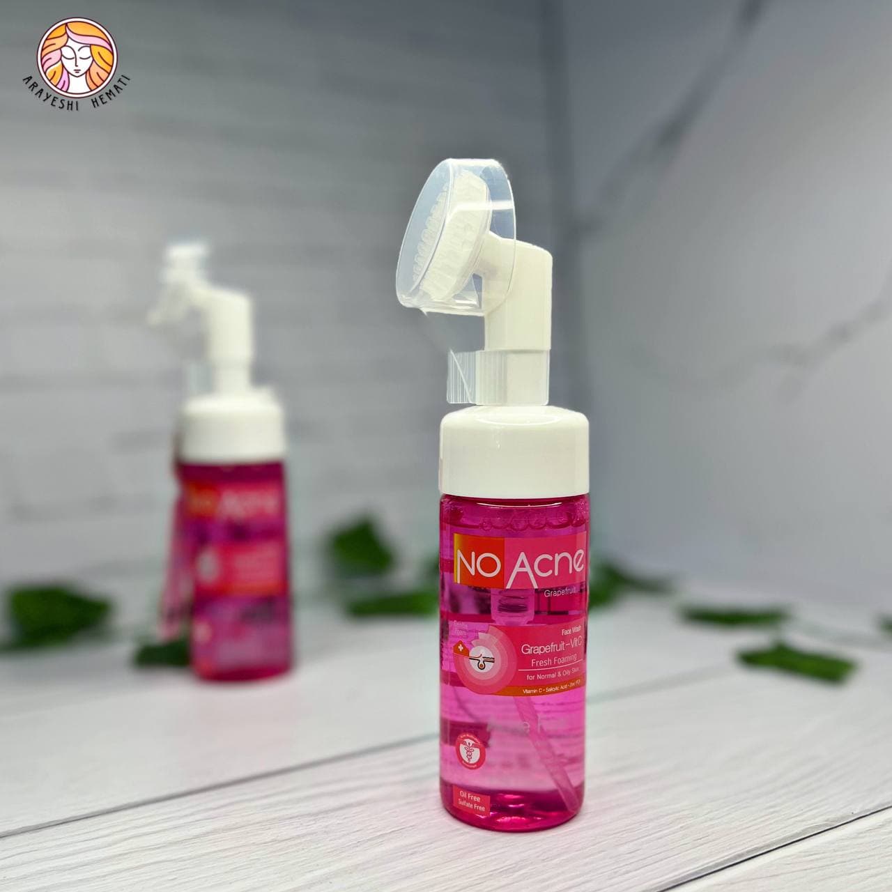 فوم براش دار گریپ فروت و ویتامین سی نوآکنه NO ACNE