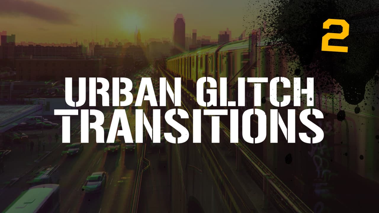 ترانزیشن پریمیر پریست گلیچ شهری – Urban Glitch Transitions Vol.2