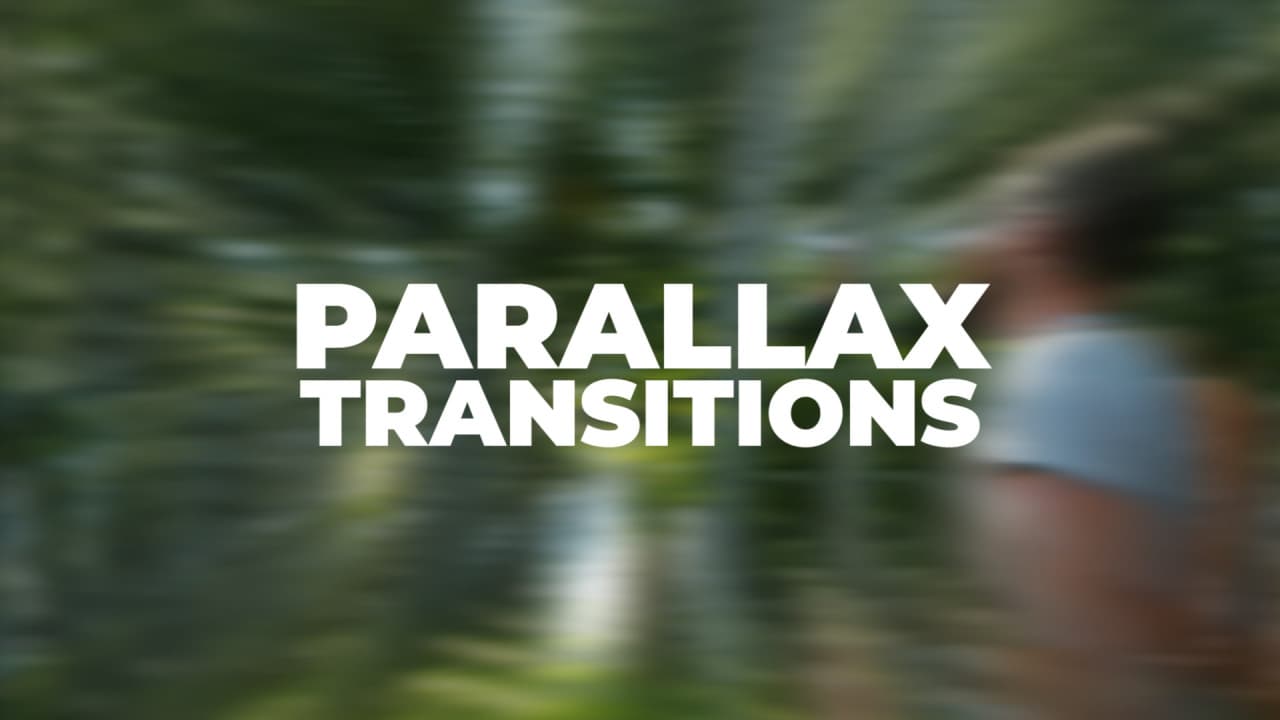 دانلود ترانزیشن پارالاکس در پریمیر- Parallax Transitions