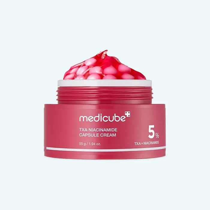 کرم کپسولی ترانگزامیک اسید و نیاسینامید مدی کیوب medicube — تصویر ۲