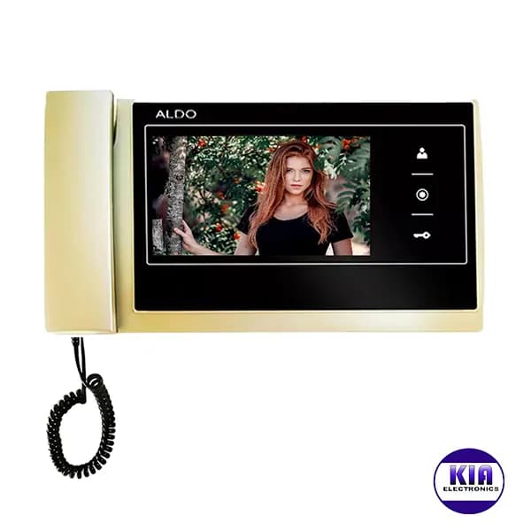 پکیج آیفون تصویری آلدو سه واحدی مدل 727 طلایی — تصویر ۵