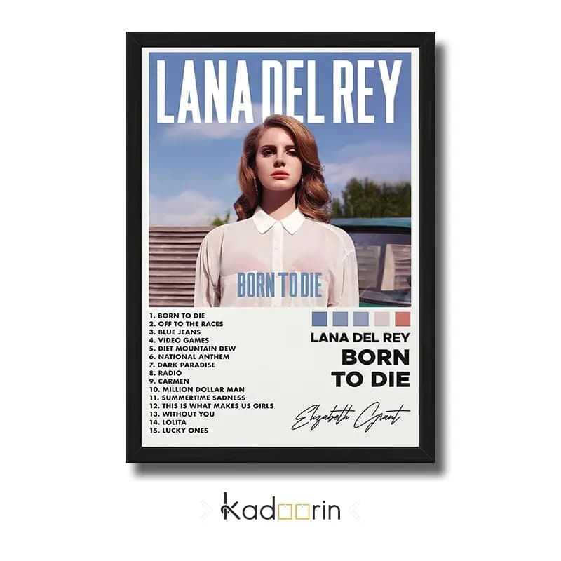 تابلو لانا دل ری طرح آلبوم Born to Die