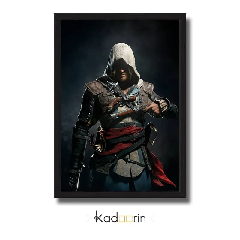 تابلو گیمینگ Assassin’s Creed Black Flag طرح ادوارد کنوی