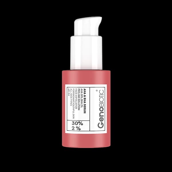 سرم آلفا و بتا هیدروکسی اسید ژنوبایوتیک 30 میلی لیتر AHA&BHA