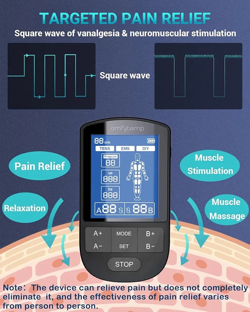 دستگاه تنس فیزیوتراپی برند Comfytemp مدل K6105 — تصویر ۳