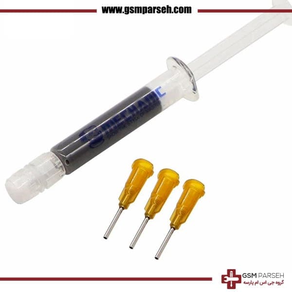 خمیر قلع سرنگی دمای ذوب 183 درجه Mechanic ISM5 3ml