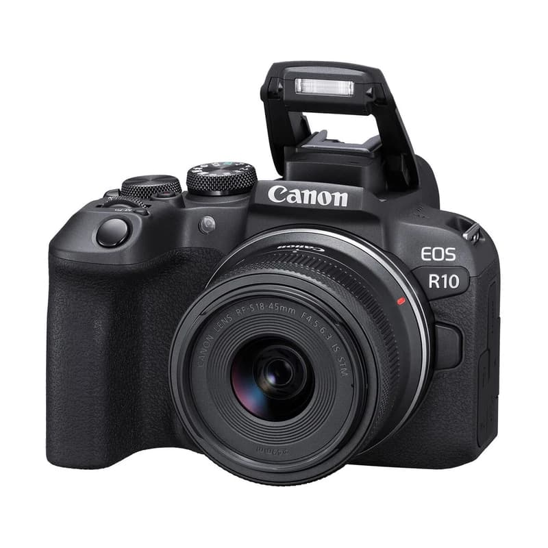 دوربین دیجیتال بدون آینه کانن مدل EOS R10 به همراه لنز 45-18 — تصویر ۴