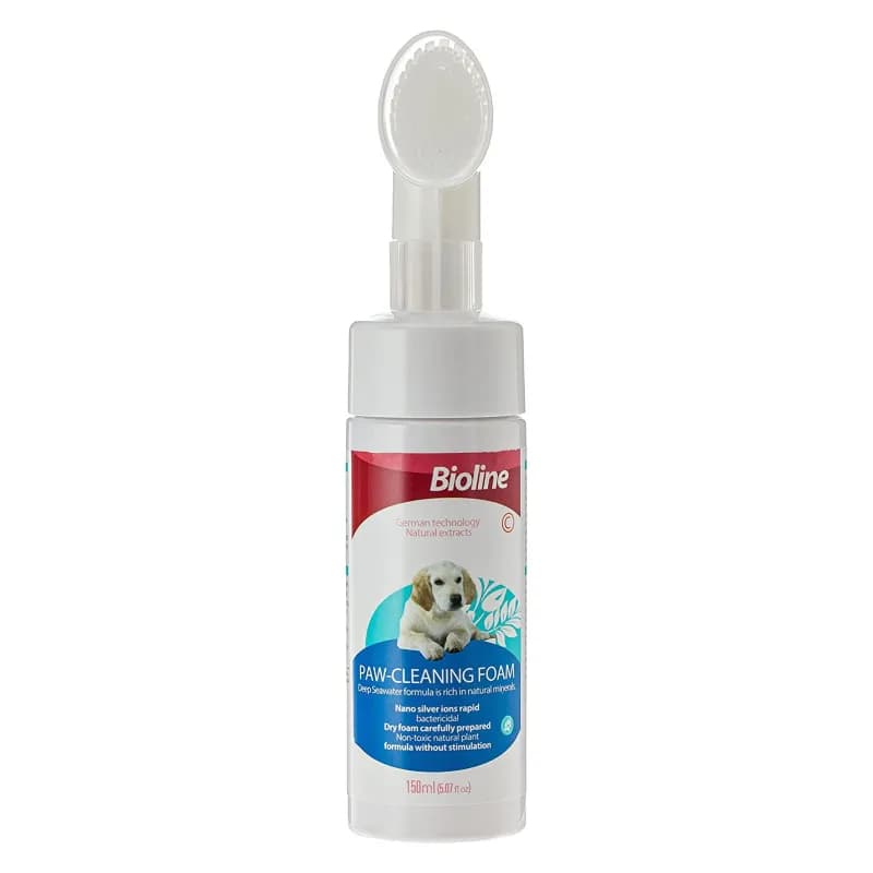 فوم تمیز کننده پنجه سگ بایولاین Bioline Dog Paw Cleaning Foam