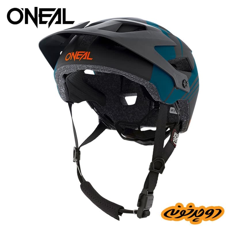کلاه اونیل O’NEAL DEFENDER Helmet NOVA Petrol/Orange