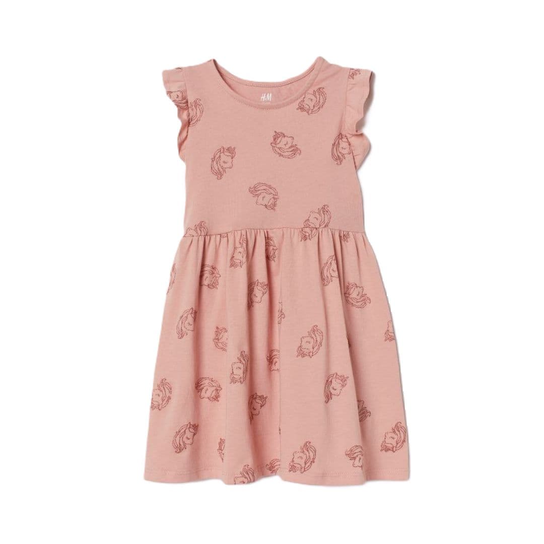 پیراهن بچگانه دخترانه اچ اند ام h&m | کد 3010/00016 — تصویر ۲