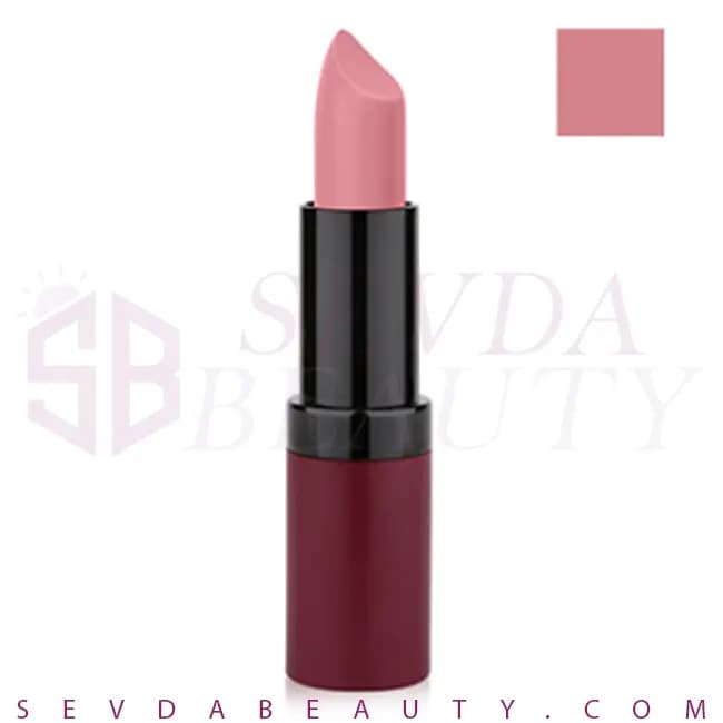 رژ لب جامد گلدن رز Velvet Matte شماره 10