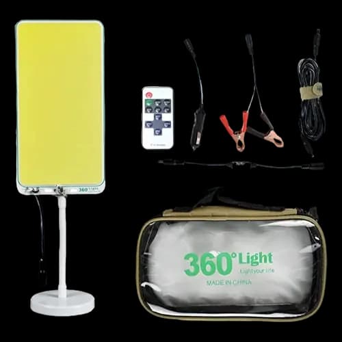 چراغ کمپینگ برند 360 لایت مدل TM-07 COB RF با پایه آهنربایی
