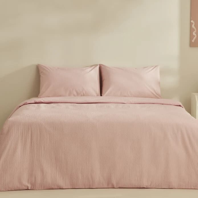 ست روتختی دونفره کاراجاهوم مدل Fiora صورتی