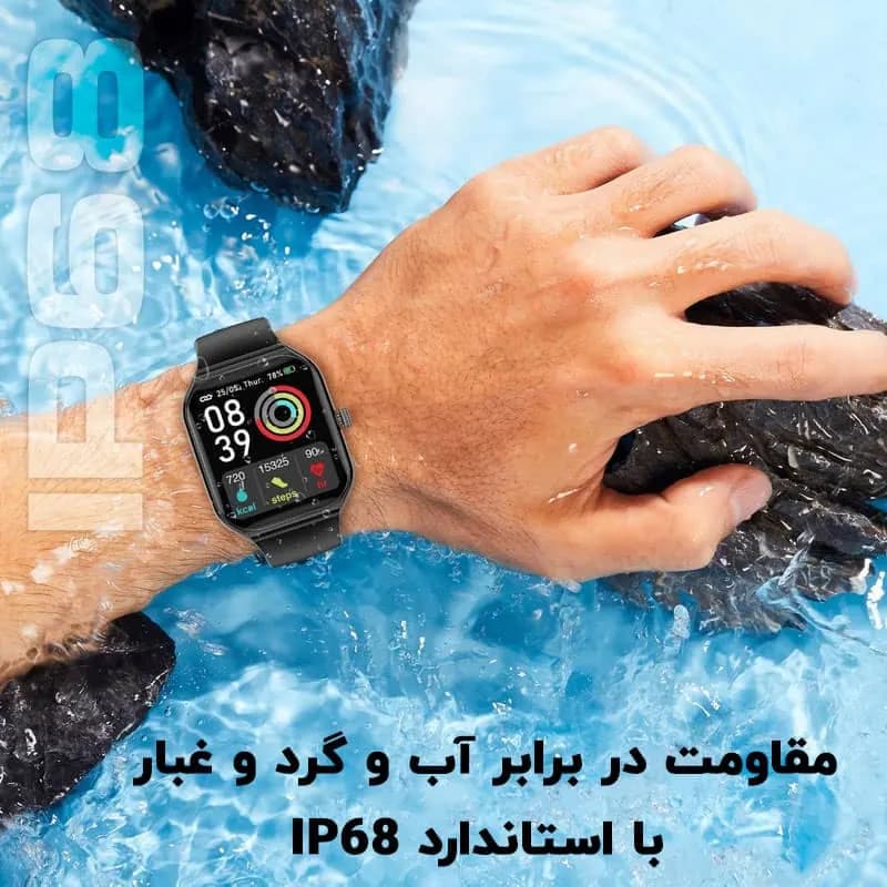 ساعت هوشمند پرومیت مدل PROWATCH-AM19.BLACK — تصویر ۷