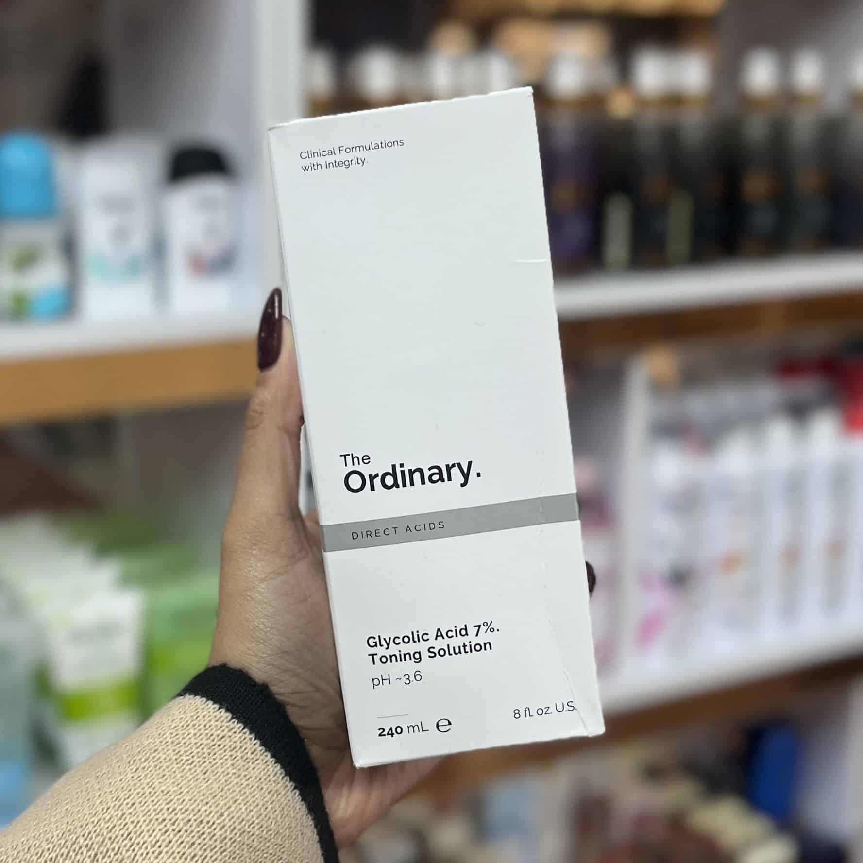 تونر گلیکولیک اسید 7% اوردینری The Ordinary Glycolic Acid 7% — تصویر ۳