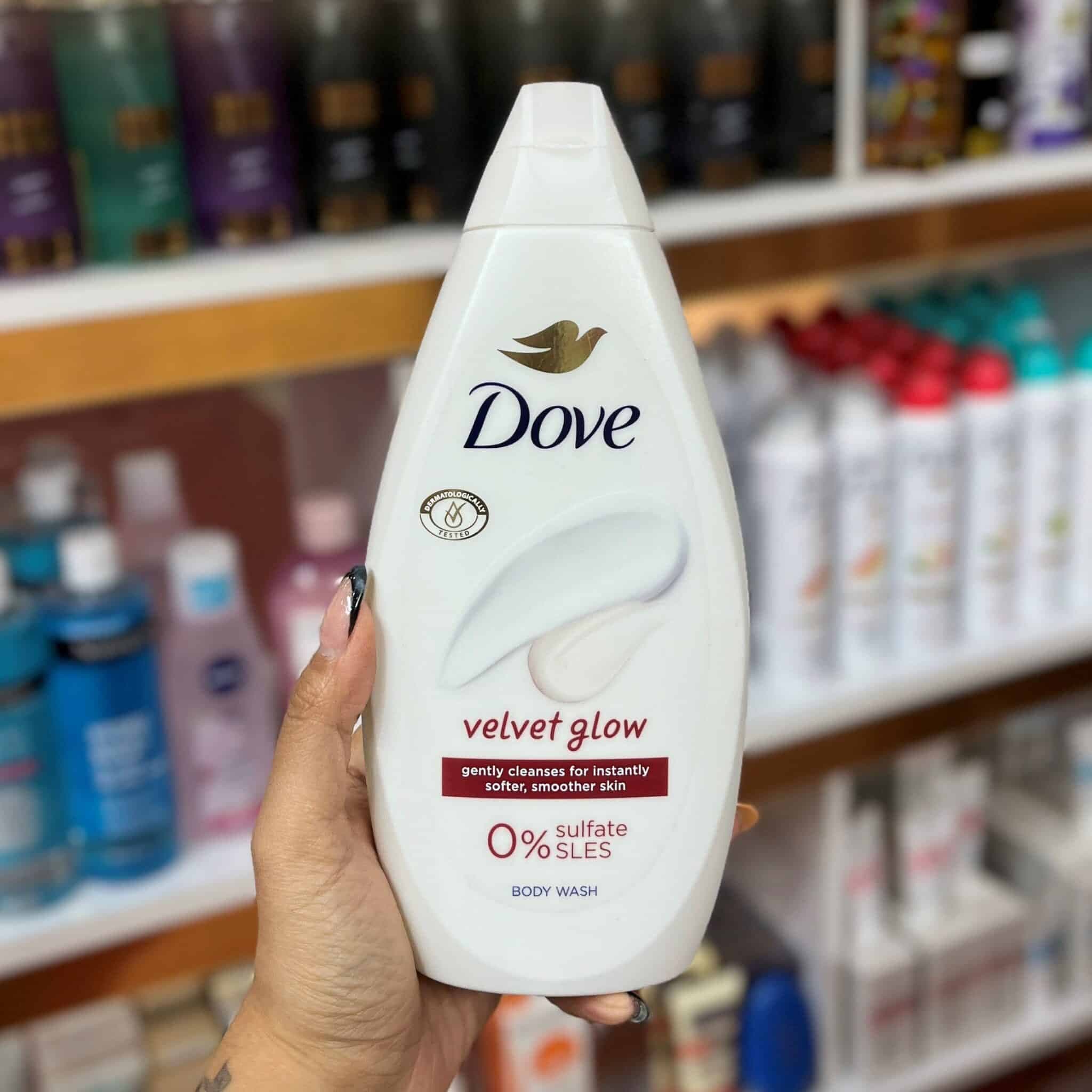 شامپو بدن داو ولوت گلو میل450 Dove Velvet Glow