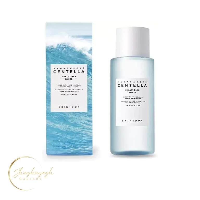 تونر روشنکننده و آبرسان هیالو–سیکا سنتلا ۲۱۰ میل SKIN1004 Madagascar Centella Hyalu-Cica Brightening Toner — تصویر ۲