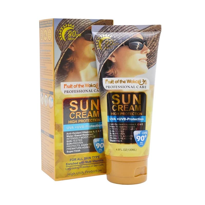 کرم ضدآفتاب بدون رنگ وکالی با SPF90 مناسب برای انواع پوستها حجم 130 میلیلیتر — تصویر ۴