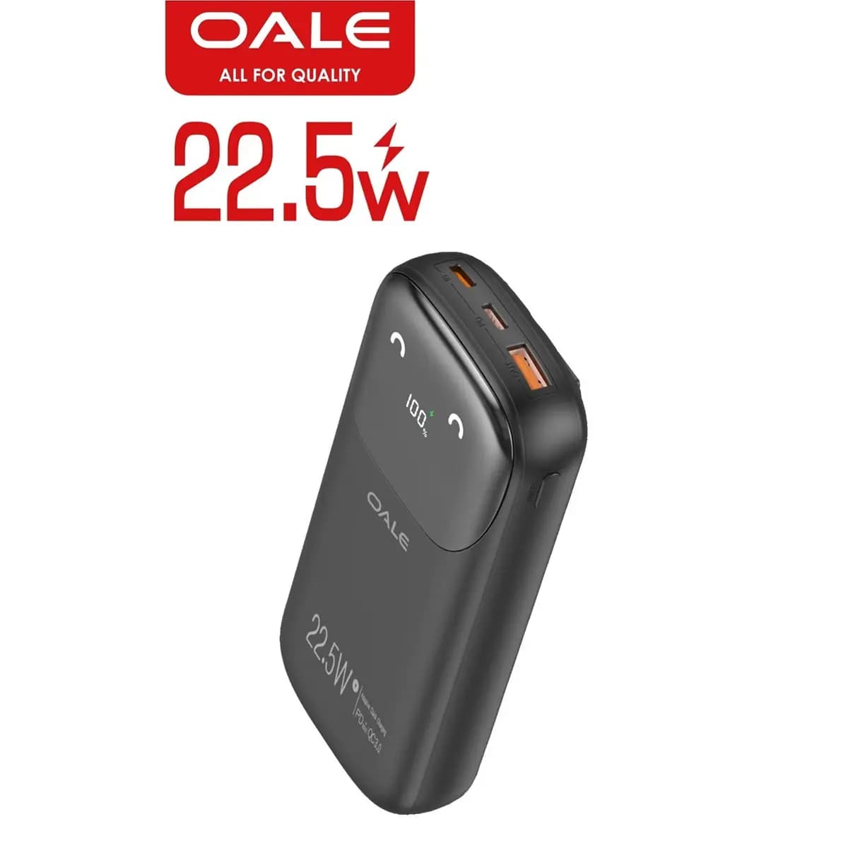 پاوربانک OALE مدل iPower X20000 ظرفیت ۲۰ هزار میلی آمپرساعت — تصویر ۳