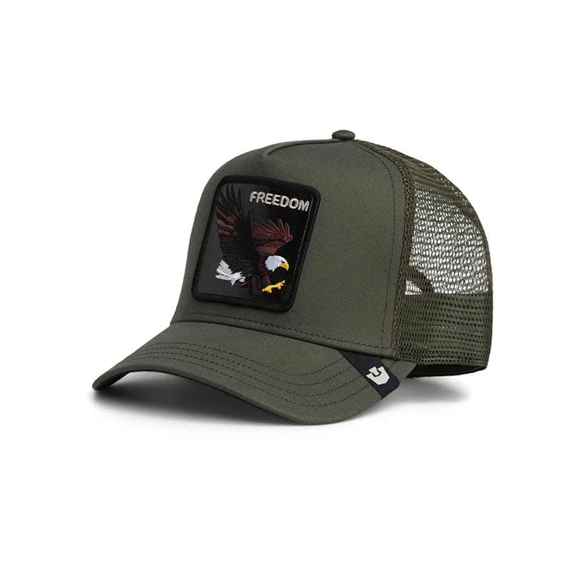 کلاه کپ گورین براز _ Goorin Bros Freedom Eagle Trucker palm