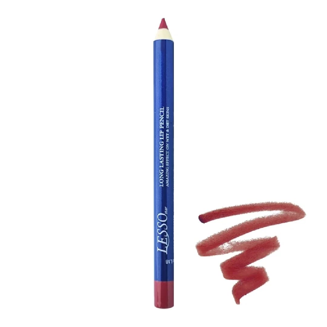 رژ لب مدادی لسو استار کد 18/Lesso Star Pencil Code18 Lipstick
