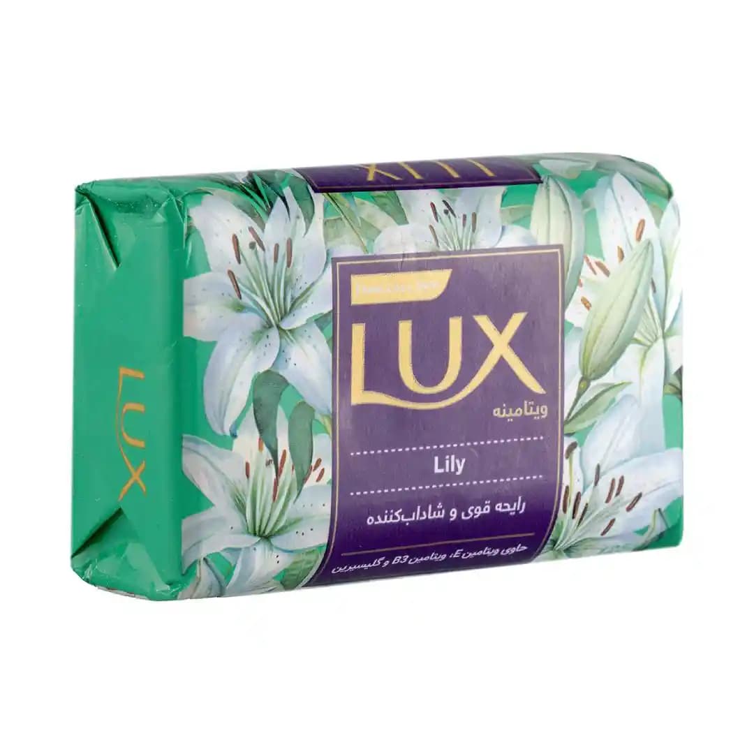 صابون دست و صورت لوکس مدل لیلی حاوی عصاره گل نیلوفر وزن 90 گرم/Lux Hand and Face Soap Lily Model Lotus Extract 90g — تصویر ۲