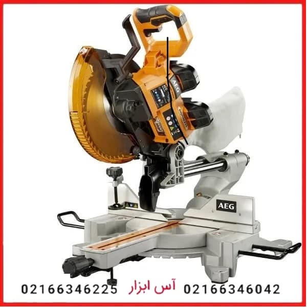 فارسی بر کشویی 18 ولت شارژی آاگ مدل BPS18-254BL+SETLL1840BL