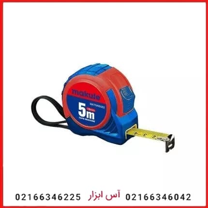 متر 5 متری روکش دار (نشکن) ماکوت مدل MK50002